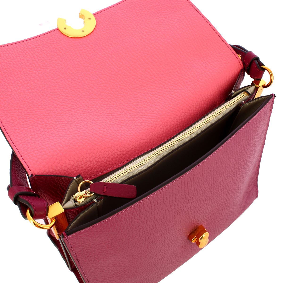 Coccinelle Borsa a mano Binxie Tricolor Multicolor Hyper Pink - 5 Coccinelle Borsa a mano Binxie Tricolor Multicolor Hyper Pink - 5