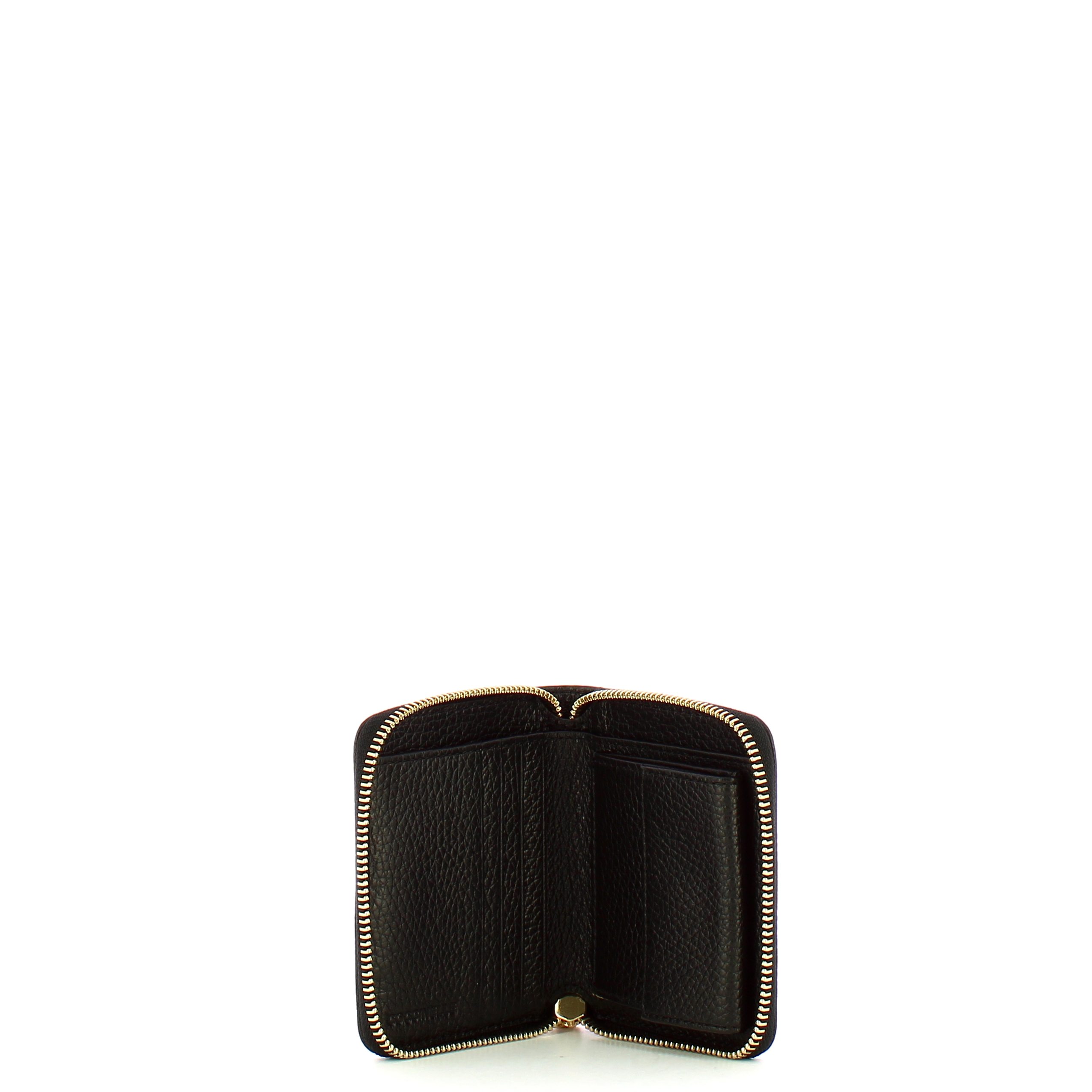Coccinelle Portafoglio Piccolo Metallic Soft Zip Around Noir - 3