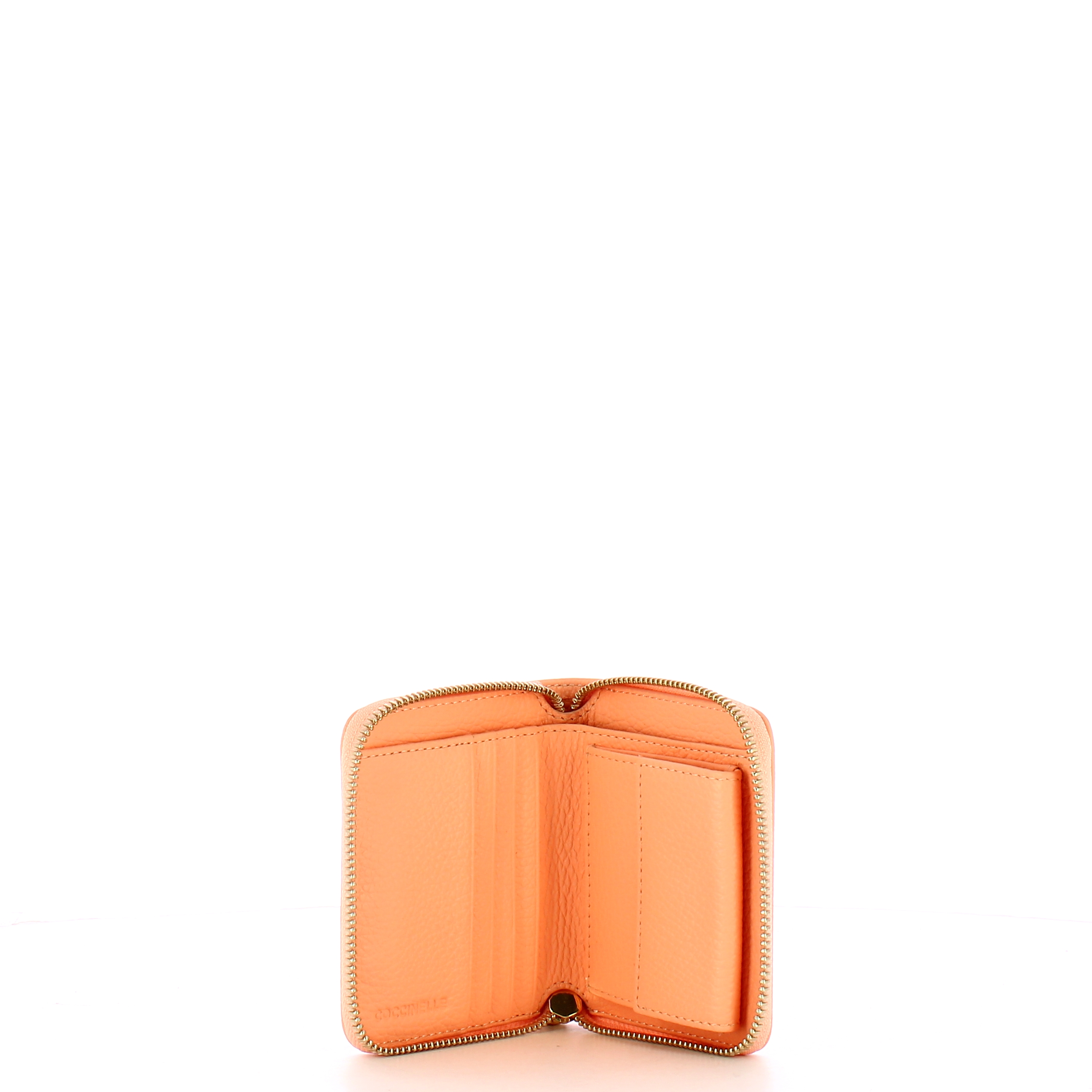 Coccinelle Portafoglio Piccolo Metallic Soft Zip Around Sunrise - 3 Coccinelle Portafoglio Piccolo Metallic Soft Zip Around Sunrise - 3