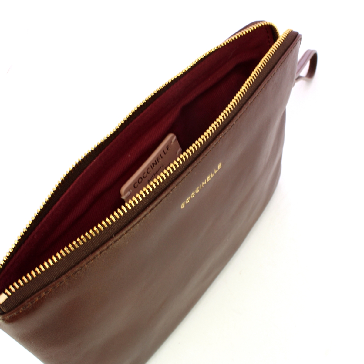 Coccinelle Bustina Envelopes Vintage Large Fondant Brown - 4
