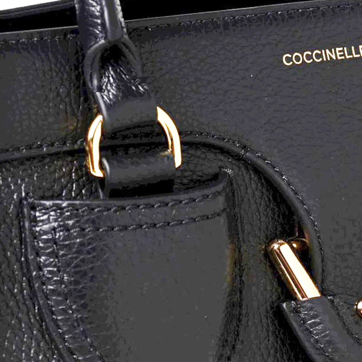 Coccinelle York Noir Medium Handbag - 5 Coccinelle York Noir Medium Handbag - 5