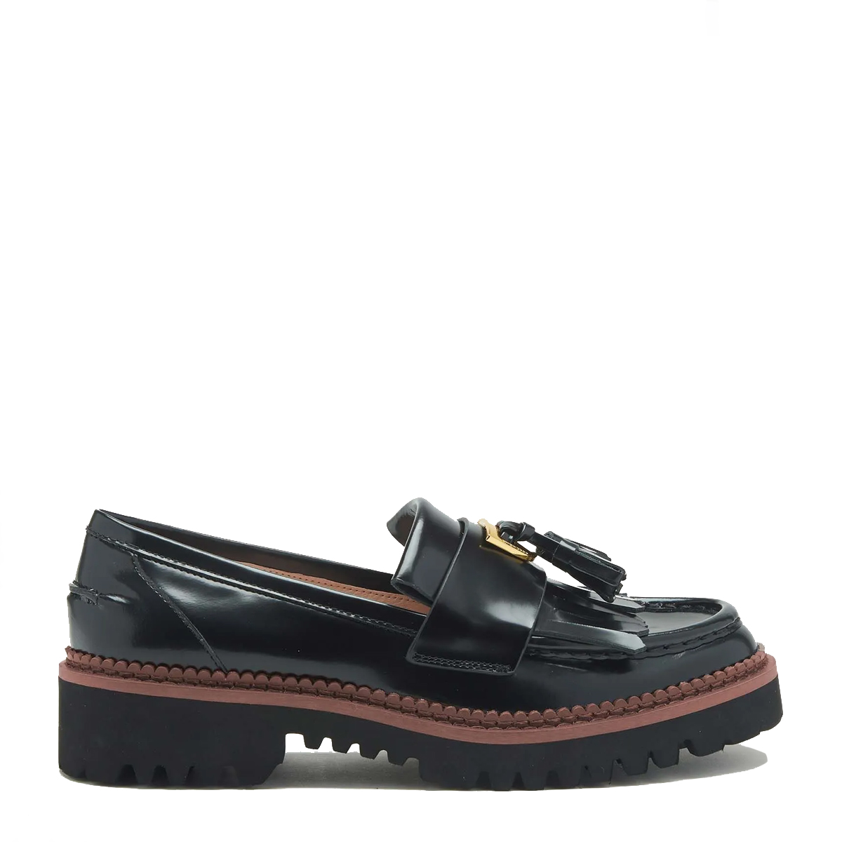 Coccinelle Mocassini Beat Shiny Noir - 1 Coccinelle Mocassini Beat Shiny Noir - 1