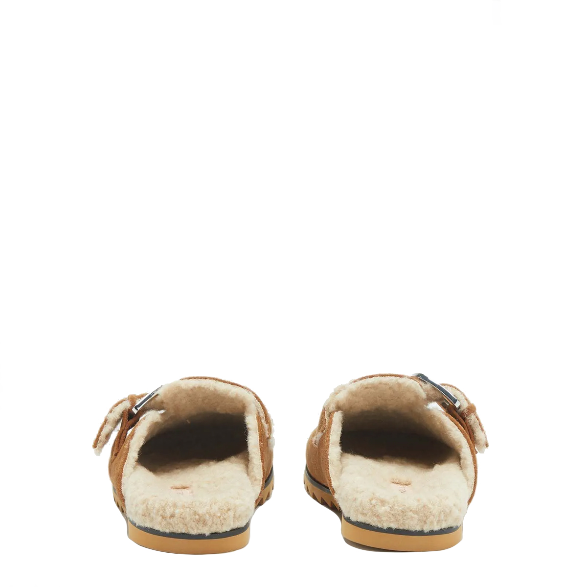 Coccinelle Sabot Magalù Teddy Cuir Natural - 4 Coccinelle Sabot Magalù Teddy Cuir Natural - 4