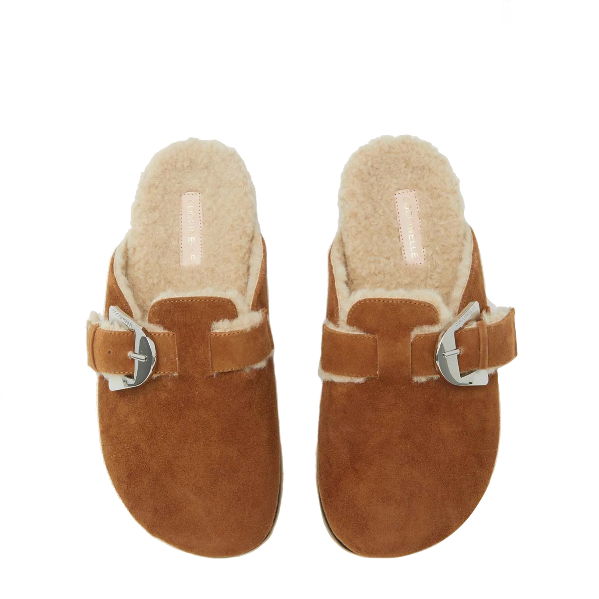 Coccinelle Sabot Magalù Teddy Cuir Natural - 5 Coccinelle Sabot Magalù Teddy Cuir Natural - 5
