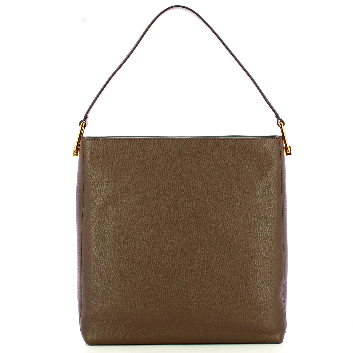 Coccinelle Hobo Bag Lea Coffee Kale Green - 3