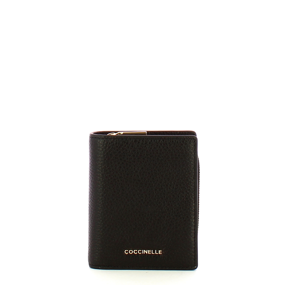 Coccinelle Portafoglio Metallic Soft Noir - 1