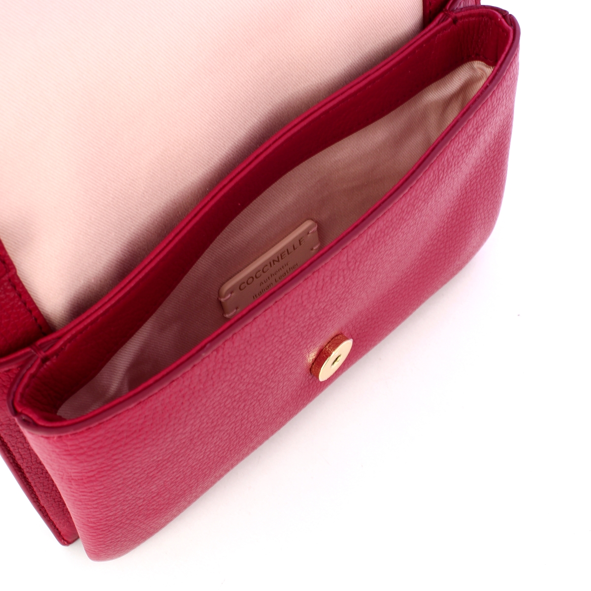Coccinelle Pochette Dandy Mini Sangria - 5 Coccinelle Pochette Dandy Mini Sangria - 5