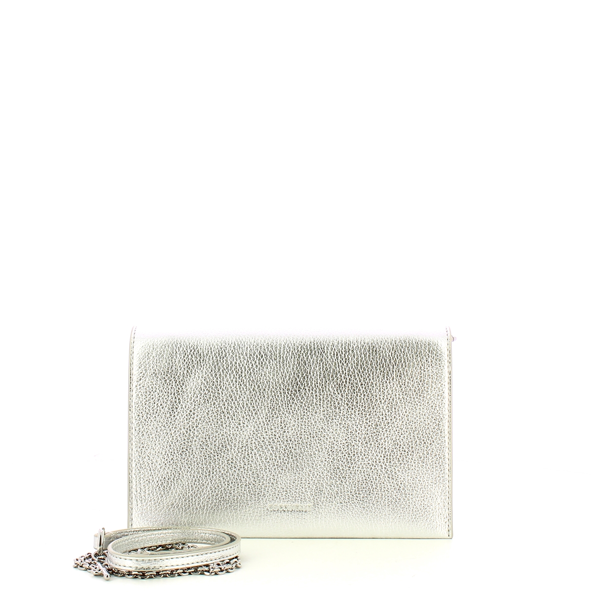 Coccinelle Pochette Dandy Mini Silver - 4 Coccinelle Pochette Dandy Mini Silver - 4