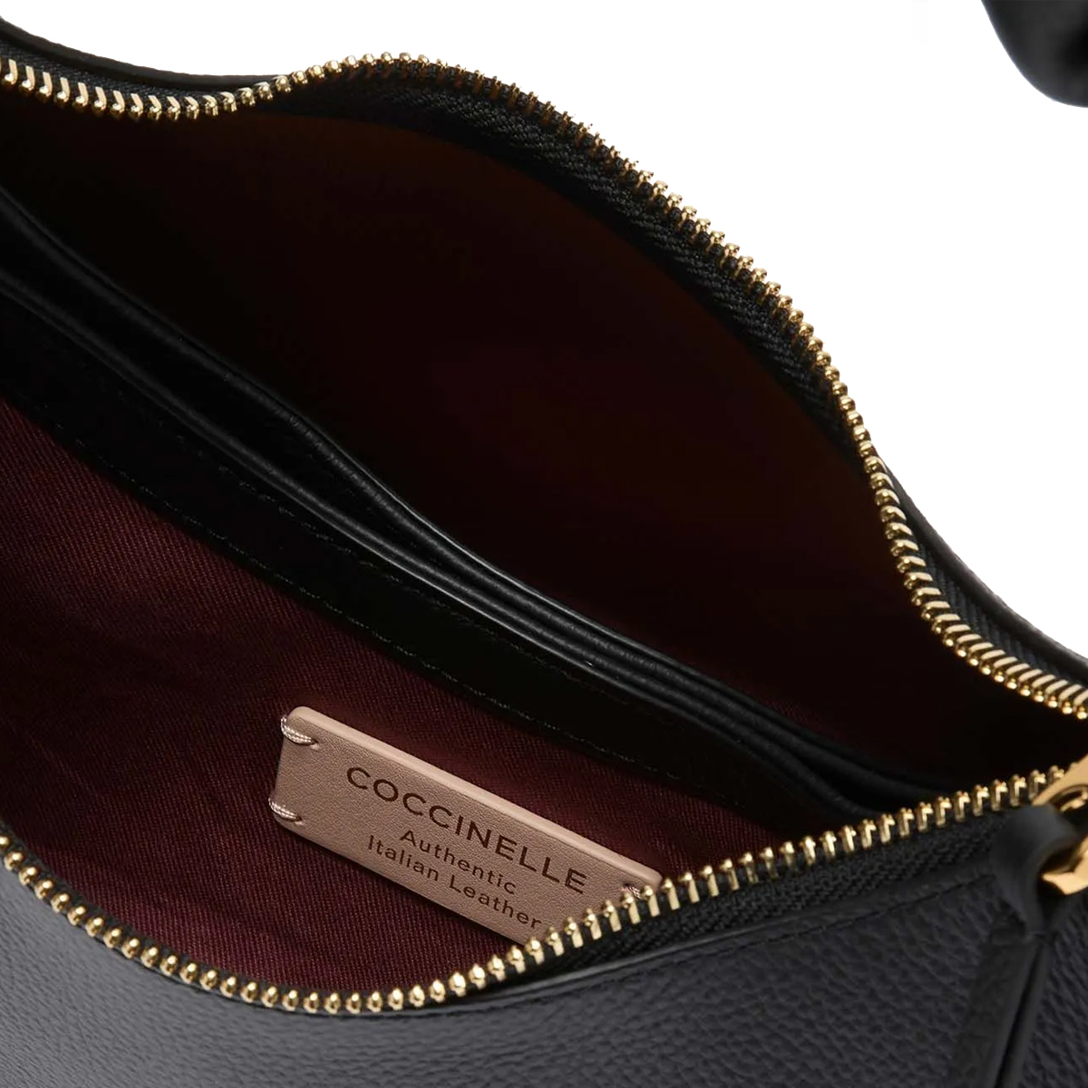 Coccinelle Sottospalla Boheme Small Noir Cuir - 3 Coccinelle Sottospalla Boheme Small Noir Cuir - 3