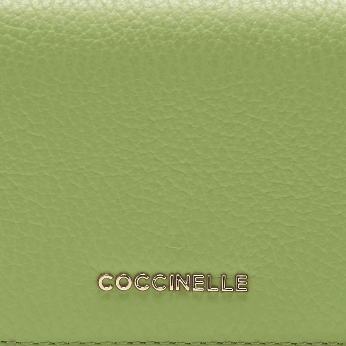 Coccinelle Portafoglio Piccolo Metallic Soft Guacamole - 3 Coccinelle Portafoglio Piccolo Metallic Soft Guacamole - 3