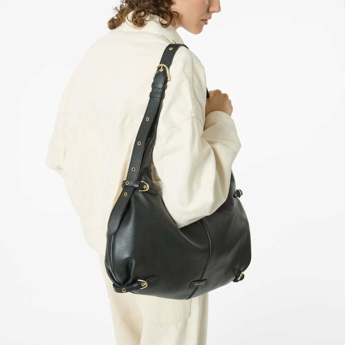 Coccinelle Borsa a spalla Abigail Large Noir - 2 Coccinelle Borsa a spalla Abigail Large Noir - 2