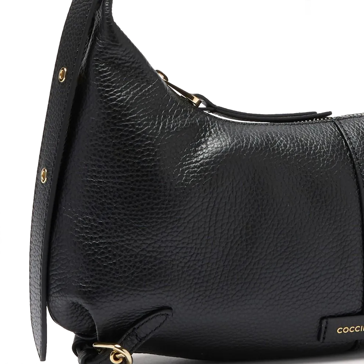 Coccinelle Abigail Small Noir Shoulder Bag - 4