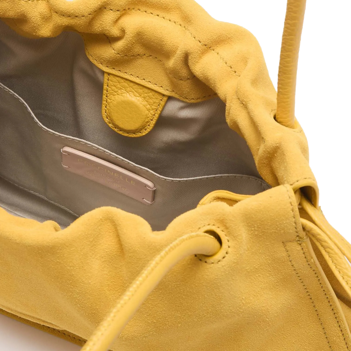 Coccinelle Dulse Suede Medium Soleado Shoulder Bag - 4 Coccinelle Dulse Suede Medium Soleado Shoulder Bag - 4