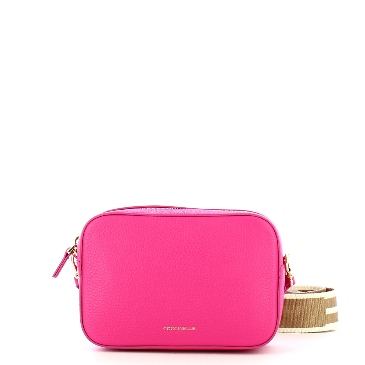 Coccinelle Tracollina Tebe Small New Fucsia - 1 Coccinelle Tracollina Tebe Small New Fucsia - 1