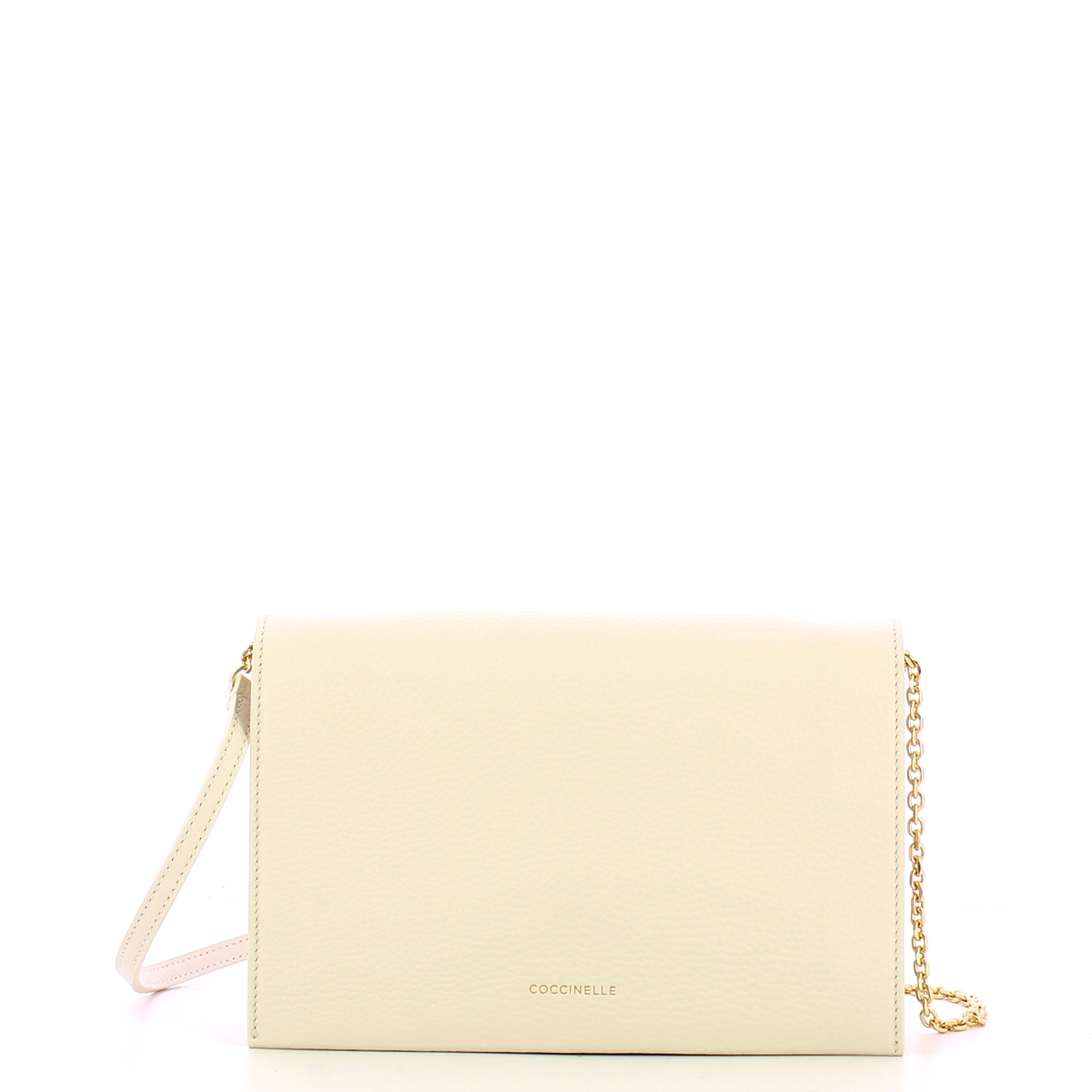 Coccinelle Pochette Dandy Mini Blanco - 1 Coccinelle Pochette Dandy Mini Blanco - 1