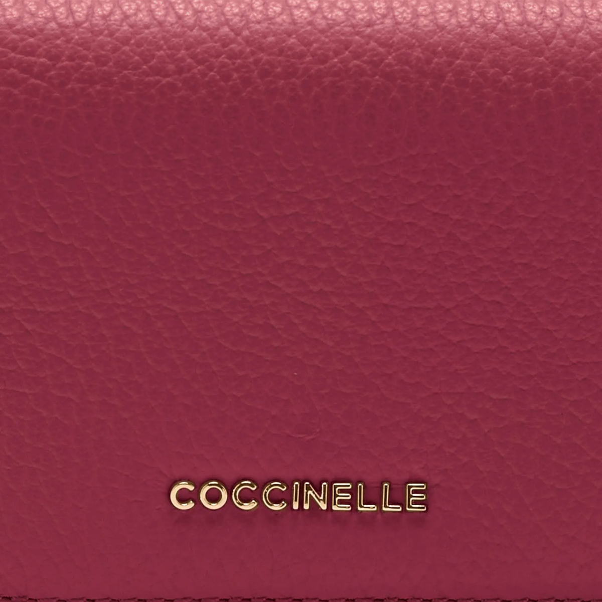 Coccinelle Portafoglio Piccolo Metallic Soft Sangria - 3 Coccinelle Portafoglio Piccolo Metallic Soft Sangria - 3