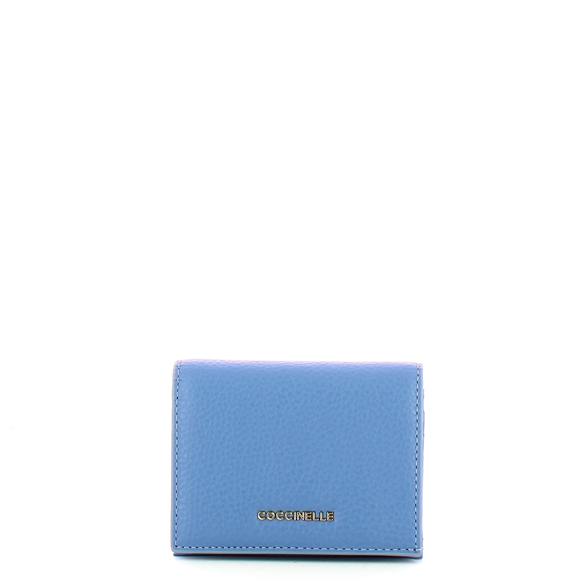Coccinelle Portafoglio Piccolo Metallic Soft Azul - 1 Coccinelle Portafoglio Piccolo Metallic Soft Azul - 1