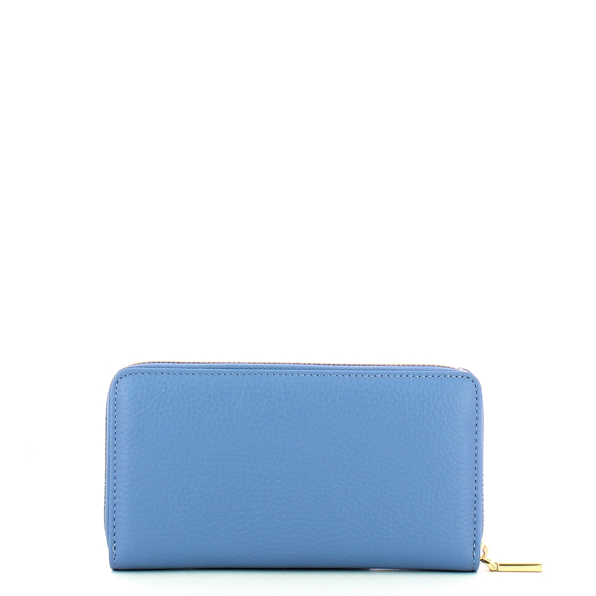 Coccinelle Portafoglio Metallic Soft Large Zip Around Azul - 2