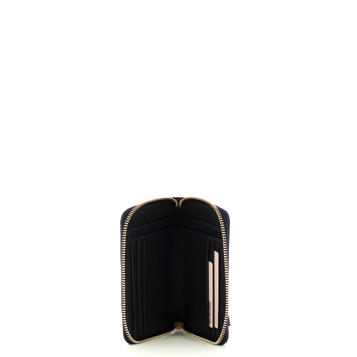 Coccinelle Portafoglio Voile Zip Around Midnight Blue - 3 Coccinelle Portafoglio Voile Zip Around Midnight Blue - 3