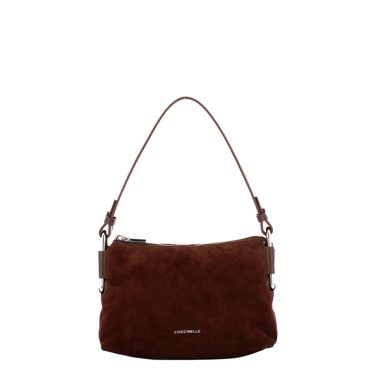 Coccinelle Borsa a mano Mini Bag Rebekka Suede Brunette - 1 Coccinelle Borsa a mano Mini Bag Rebekka Suede Brunette - 1