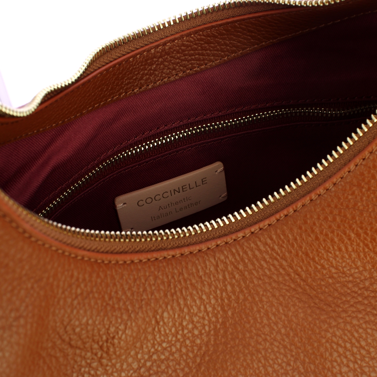 Coccinelle Borsa a spalla Rebekka Cognac - 5