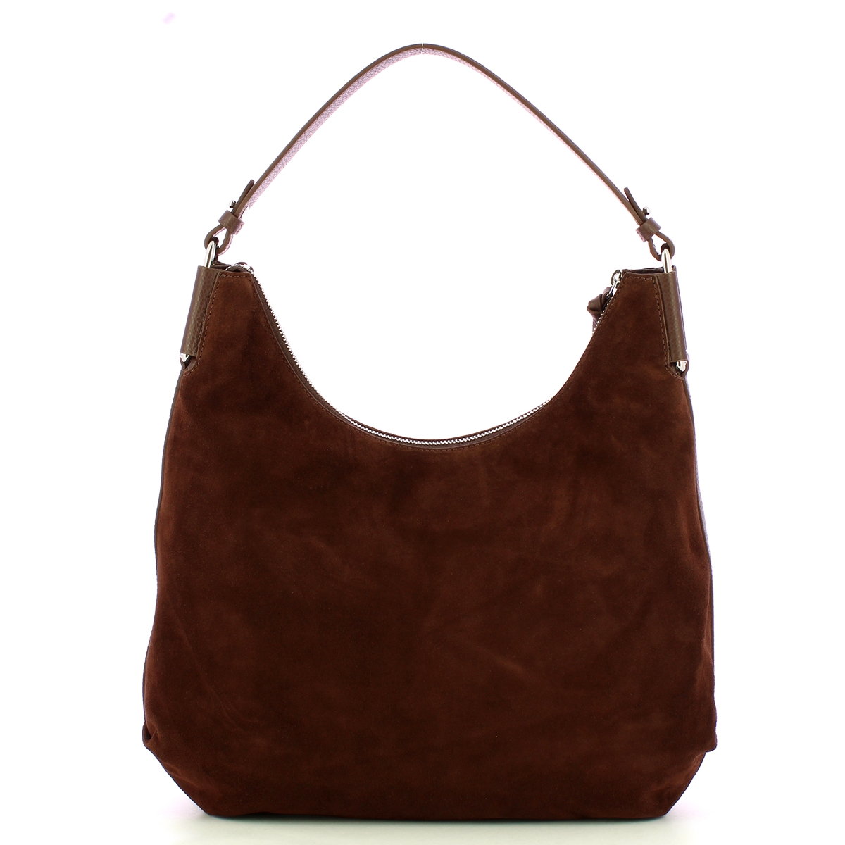 Coccinelle Borsa a spalla Rebekka Suede Brunette - 3