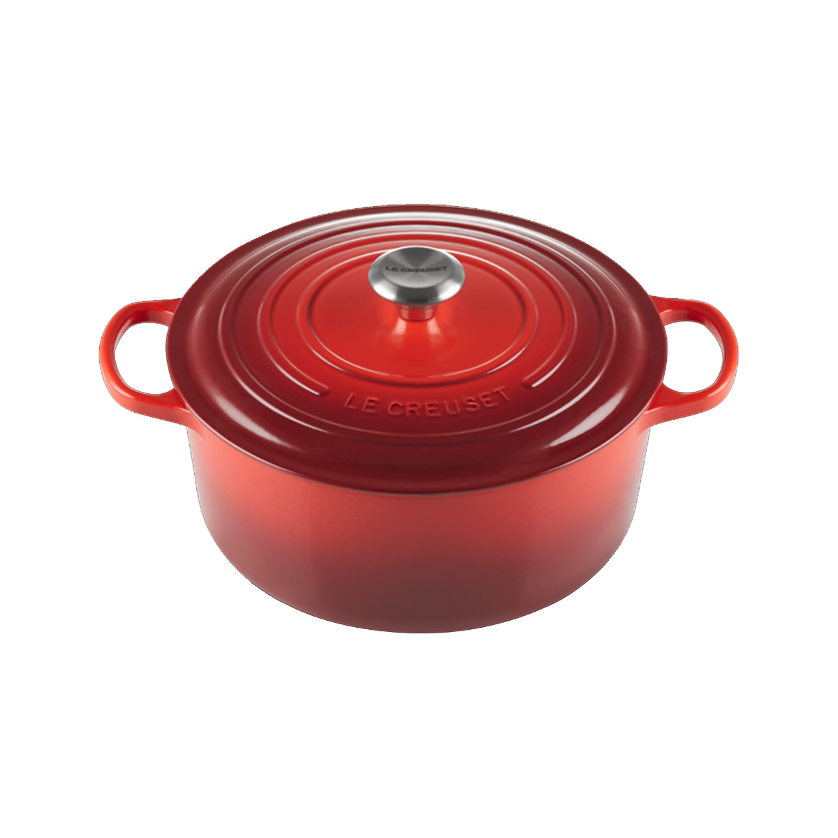 Le Creuset Cocotte Rotonda Evolution 22 cm Ciliegia - 2 Le Creuset Cocotte Rotonda Evolution 22 cm Ciliegia - 2
