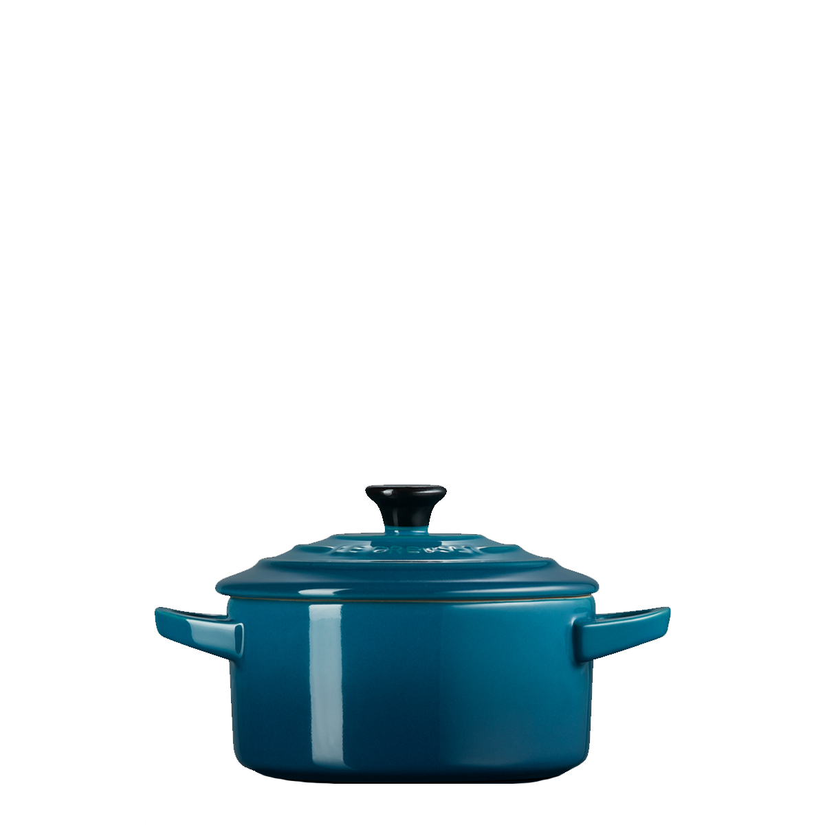 Le Creuset Mini Coccotte Rotonda 10 cm Deep Teal - 3 Le Creuset Mini Coccotte Rotonda 10 cm Deep Teal - 3