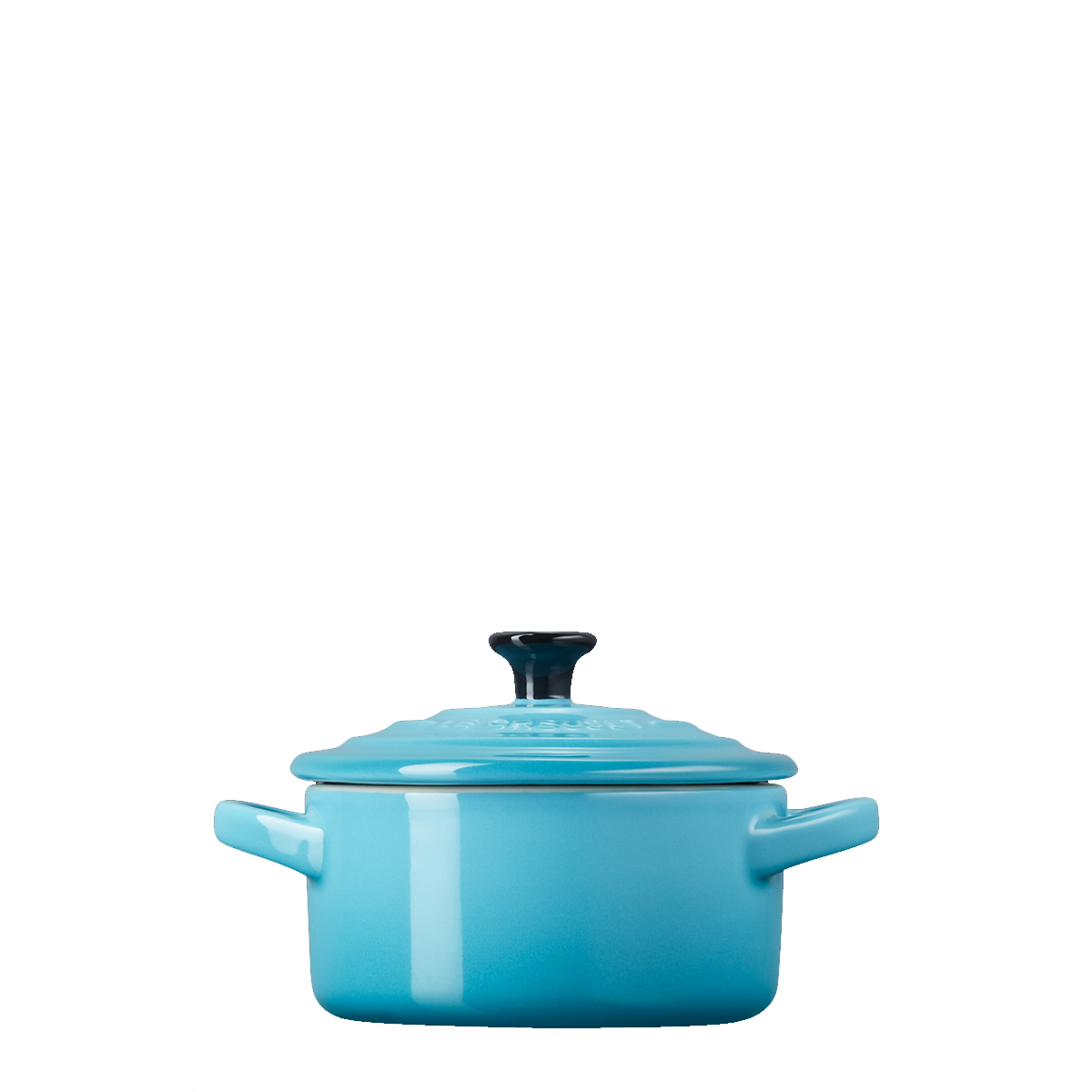 Le Creuset Mini Coccotte Rotonda 10 cm Blu Caribe - 3 Le Creuset Mini Coccotte Rotonda 10 cm Blu Caribe - 3