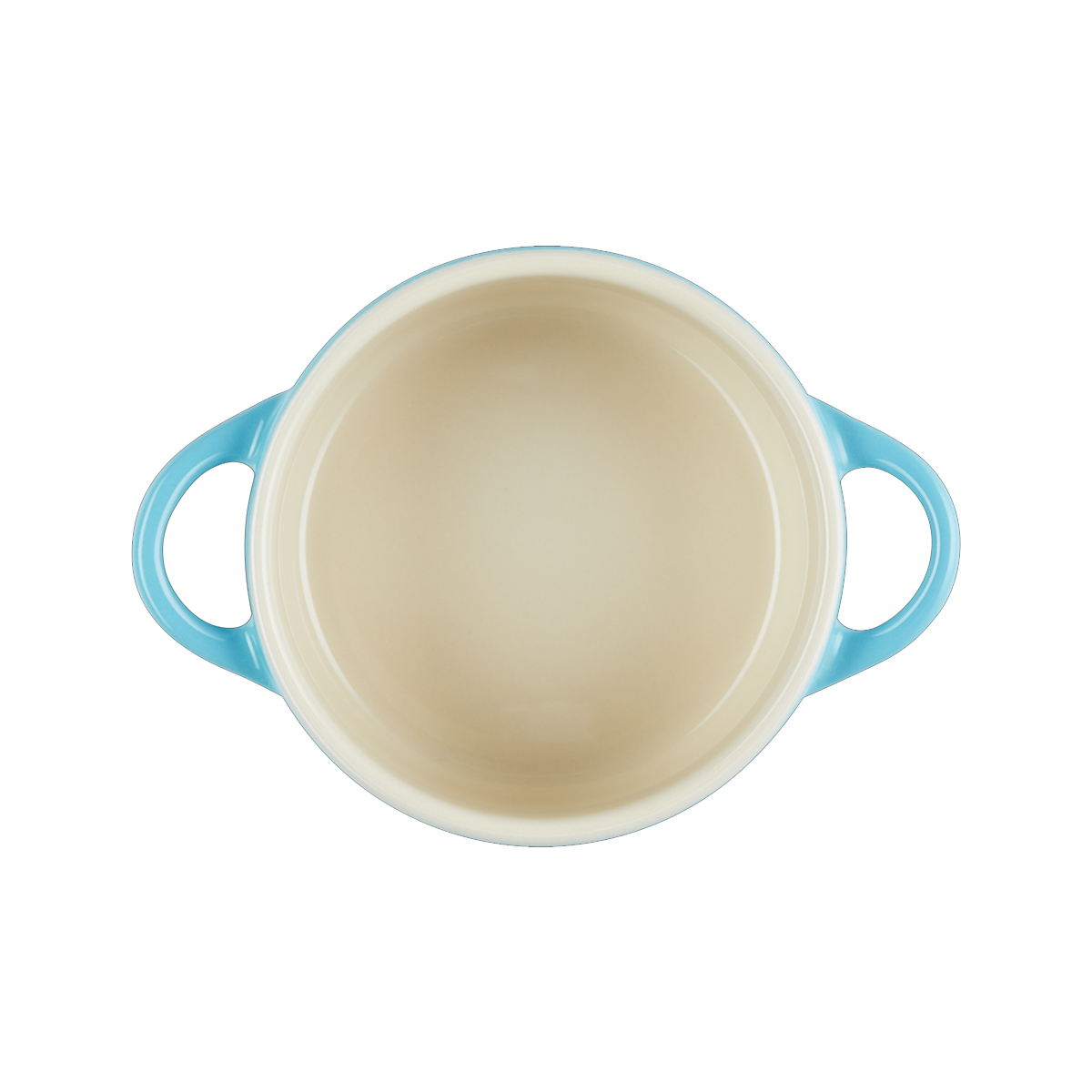 Le Creuset Mini Coccotte Rotonda 10 cm Blu Caribe - 5 Le Creuset Mini Coccotte Rotonda 10 cm Blu Caribe - 5