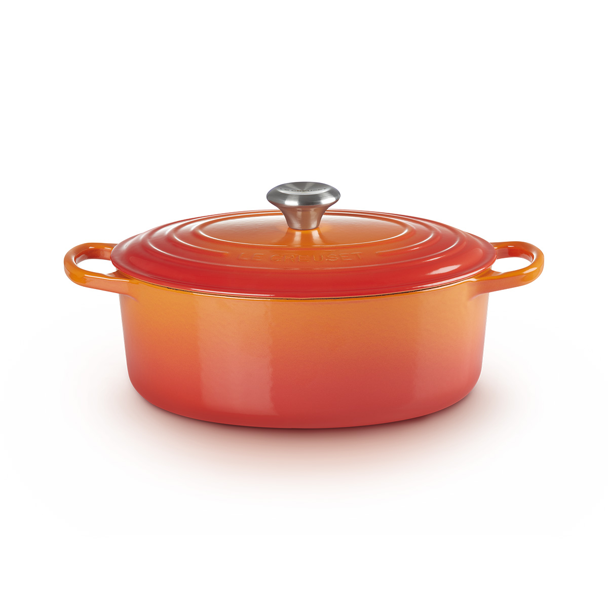 Le Creuset Cocotte Ovale 29 cm Arancio - 1 Le Creuset Cocotte Ovale 29 cm Arancio - 1