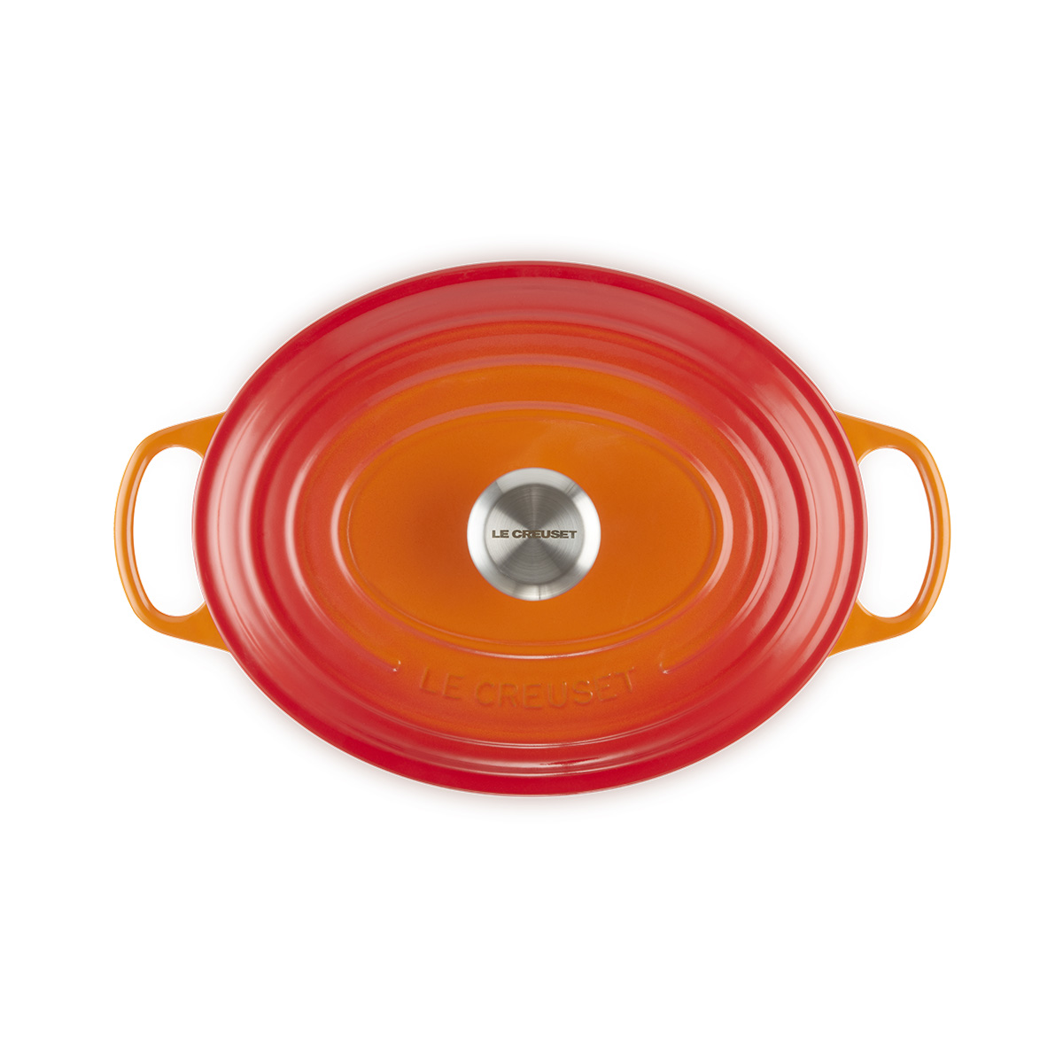 Le Creuset Cocotte Ovale 29 cm Arancio - 4 Le Creuset Cocotte Ovale 29 cm Arancio - 4