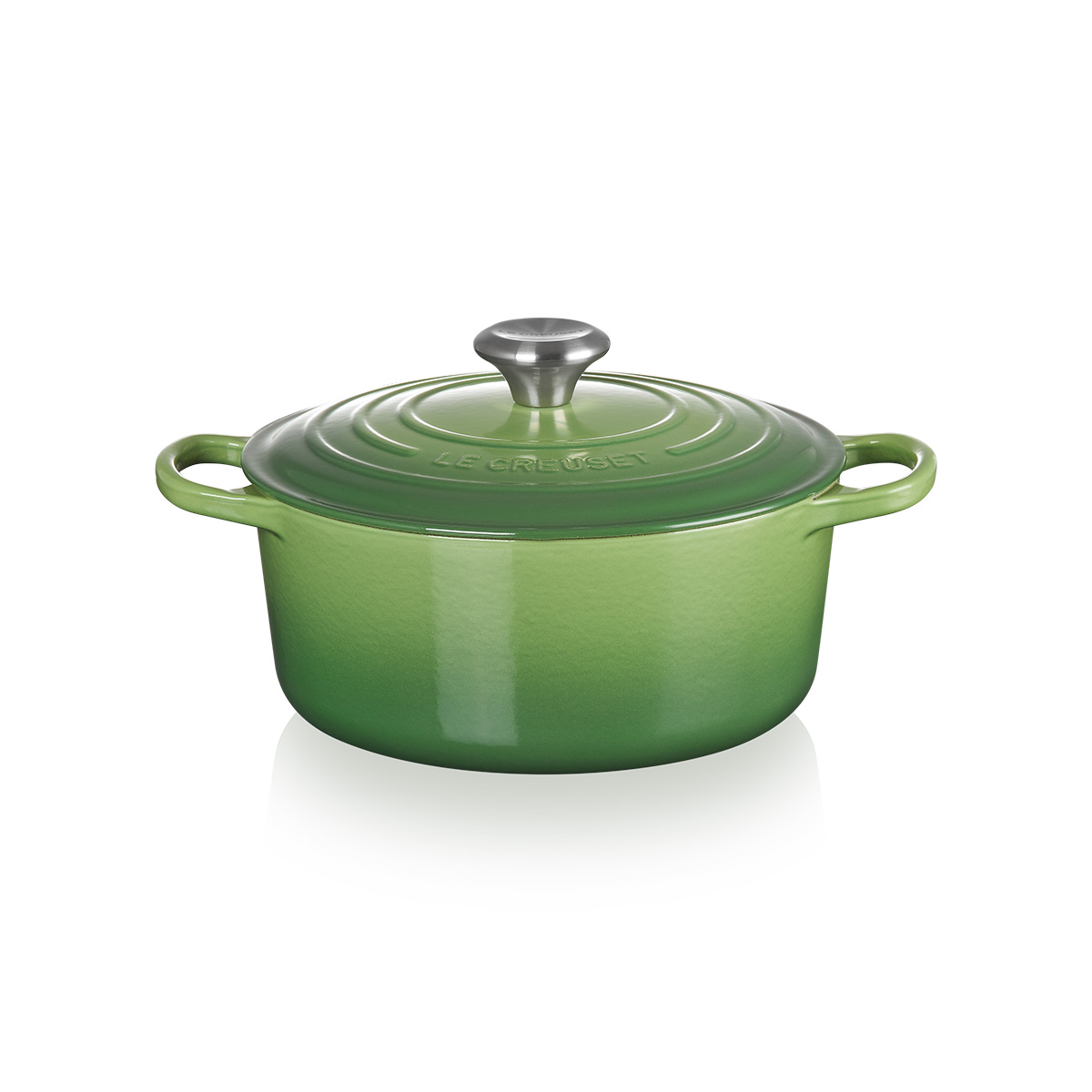 Le Creuset Cocotte Rotonda Evolution 24 cm Bamboo Green - 1 Le Creuset Cocotte Rotonda Evolution 24 cm Bamboo Green - 1