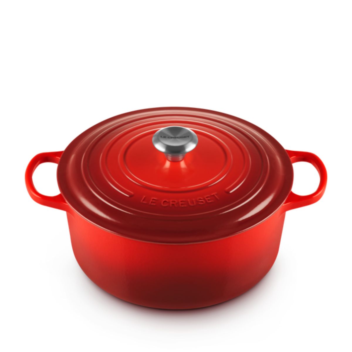 Le Creuset Cocotte Rotonda Evolution 28 cm Ciliegia - 2 Le Creuset Cocotte Rotonda Evolution 28 cm Ciliegia - 2