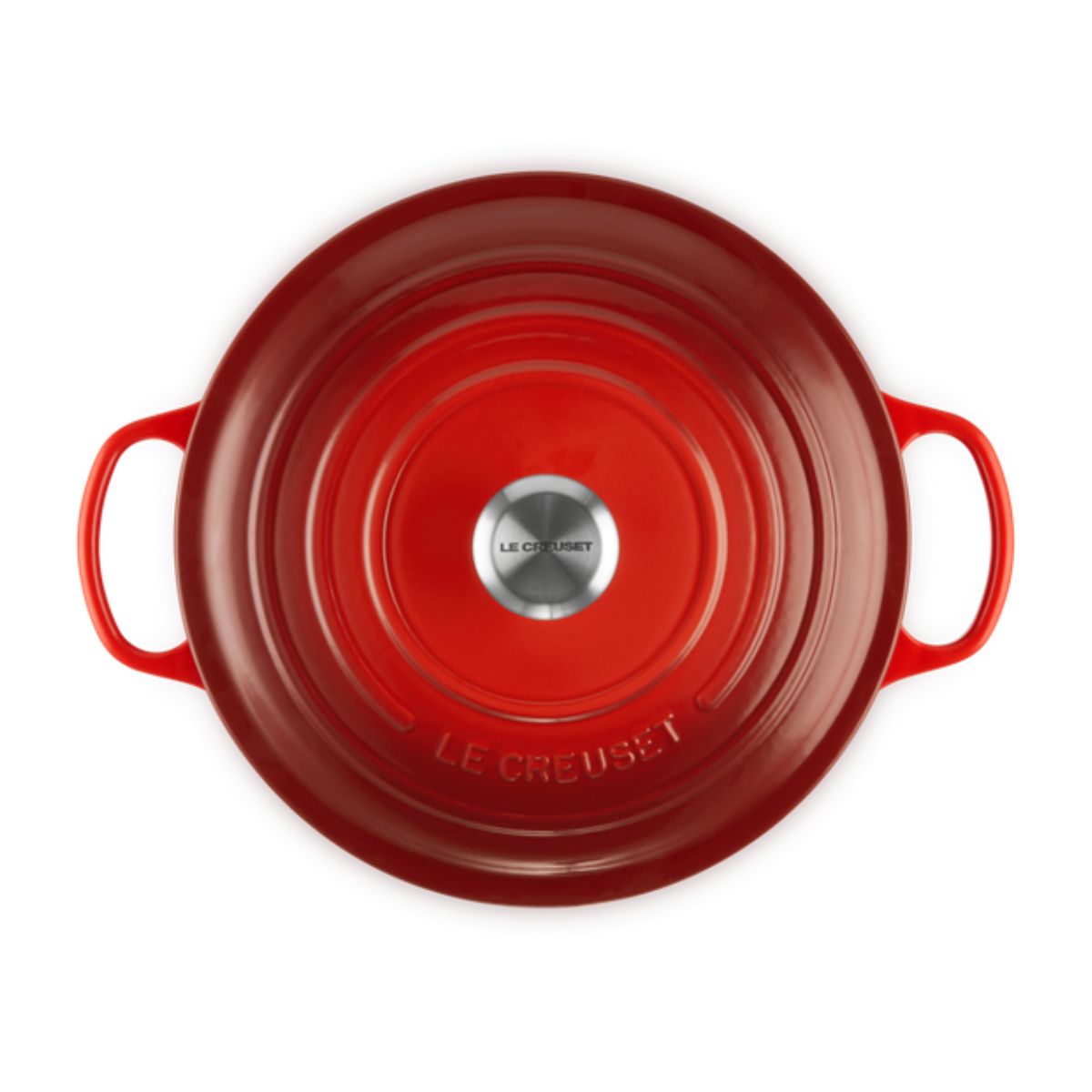 Le Creuset Cocotte Rotonda Evolution 28 cm Ciliegia - 4 Le Creuset Cocotte Rotonda Evolution 28 cm Ciliegia - 4
