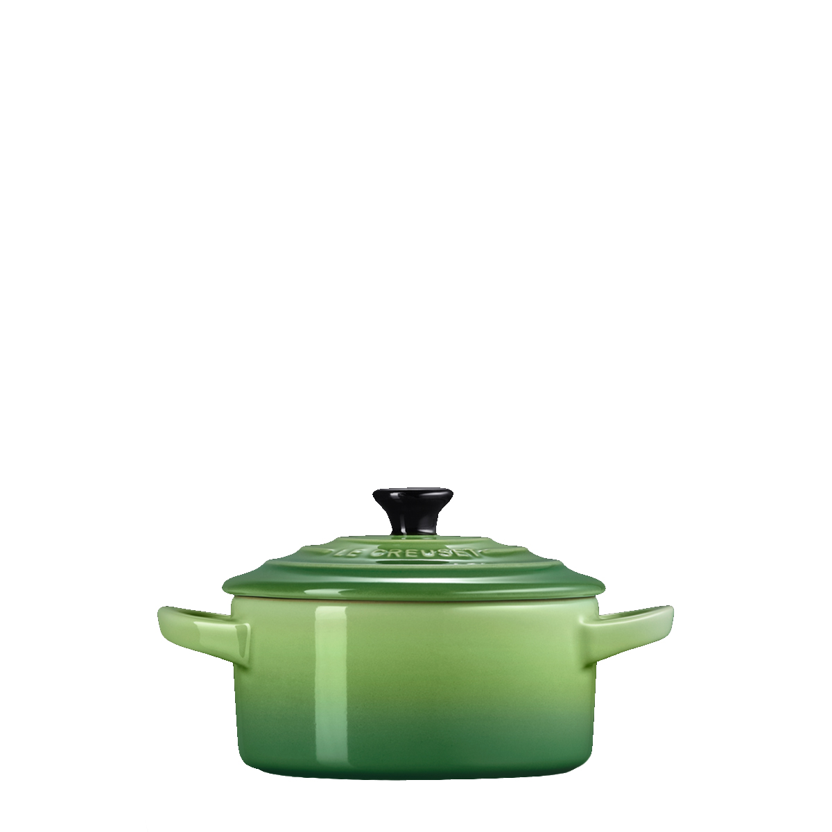 Le Creuset Mini Coccotte Rotonda 10 cm Bamboo Green - 3 Le Creuset Mini Coccotte Rotonda 10 cm Bamboo Green - 3