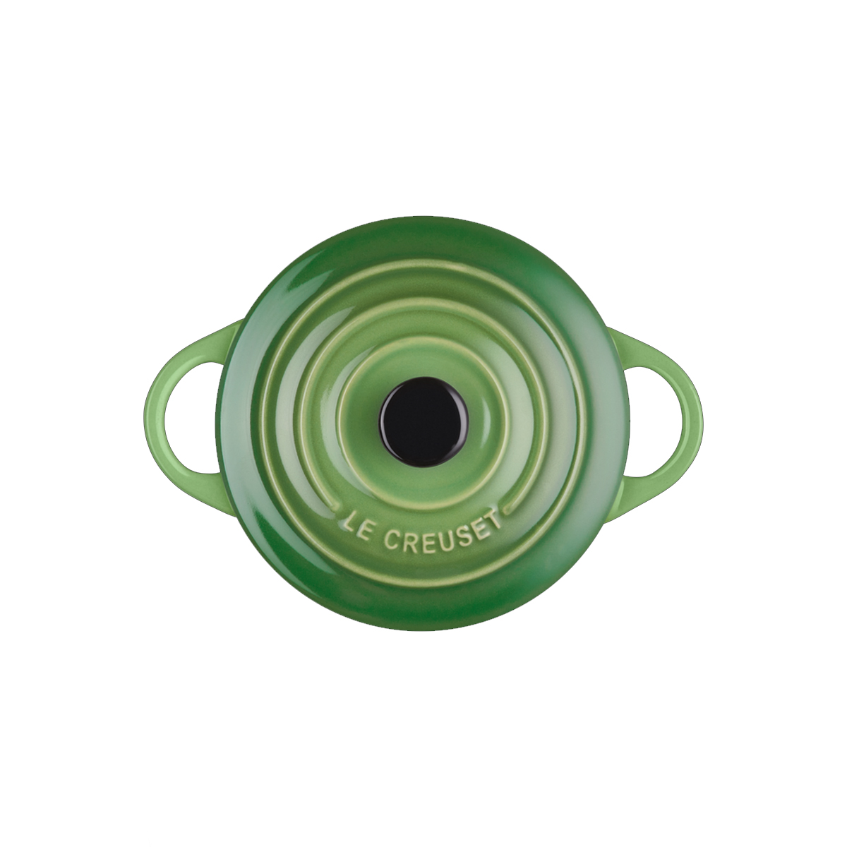 Le Creuset Mini Coccotte Rotonda 10 cm Bamboo Green - 4 Le Creuset Mini Coccotte Rotonda 10 cm Bamboo Green - 4