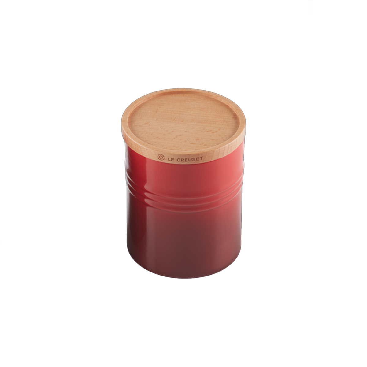 Le Creuset Barattolo M con coperchio in legno Ciliegia - 2 Le Creuset Barattolo M con coperchio in legno Ciliegia - 2