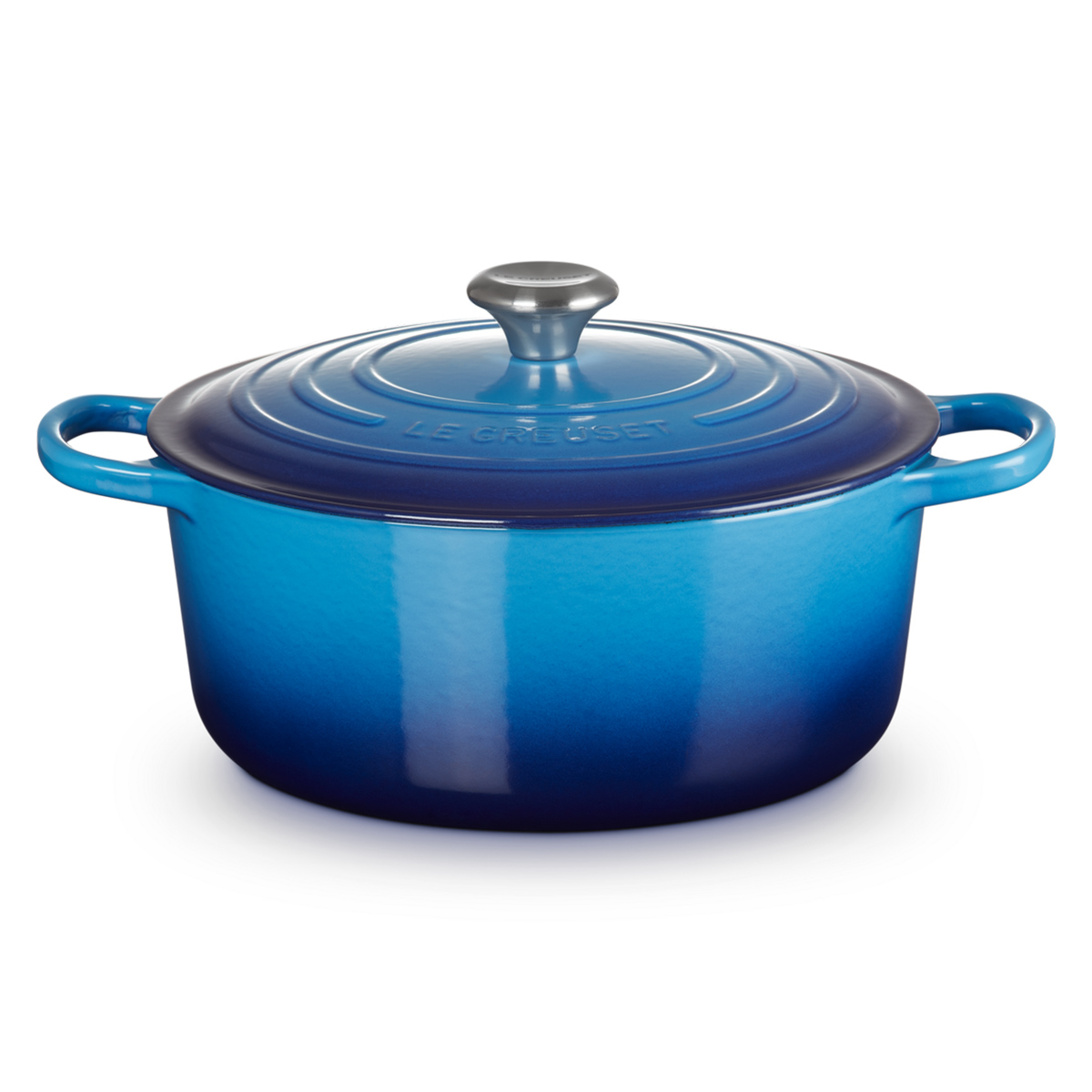 Le Creuset Cocotte Rotonda Evolution 28 cm Azure Blu - 1 Le Creuset Cocotte Rotonda Evolution 28 cm Azure Blu - 1