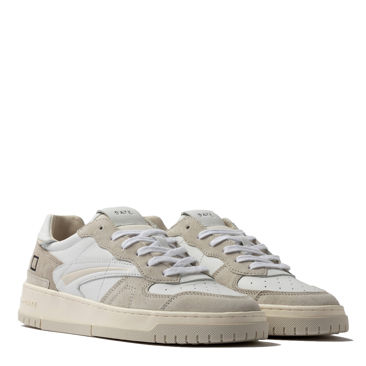 DATE Sneakers Torneo Colored White Beige - 2 DATE Sneakers Torneo Colored White Beige - 2