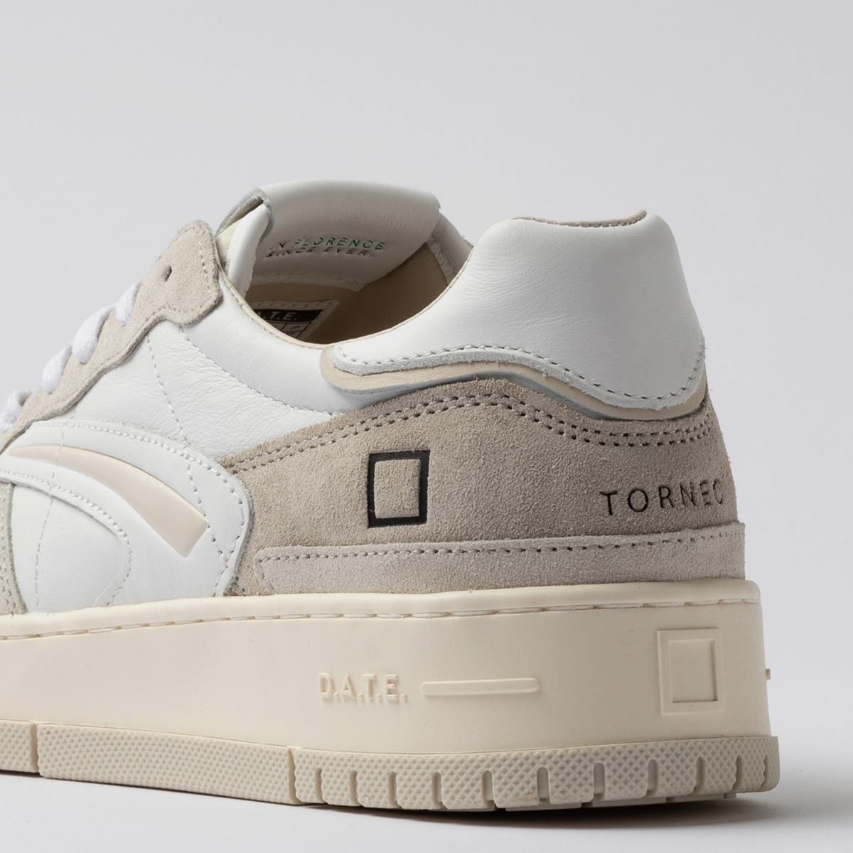 DATE Sneakers Torneo Colored White Beige - 3 DATE Sneakers Torneo Colored White Beige - 3