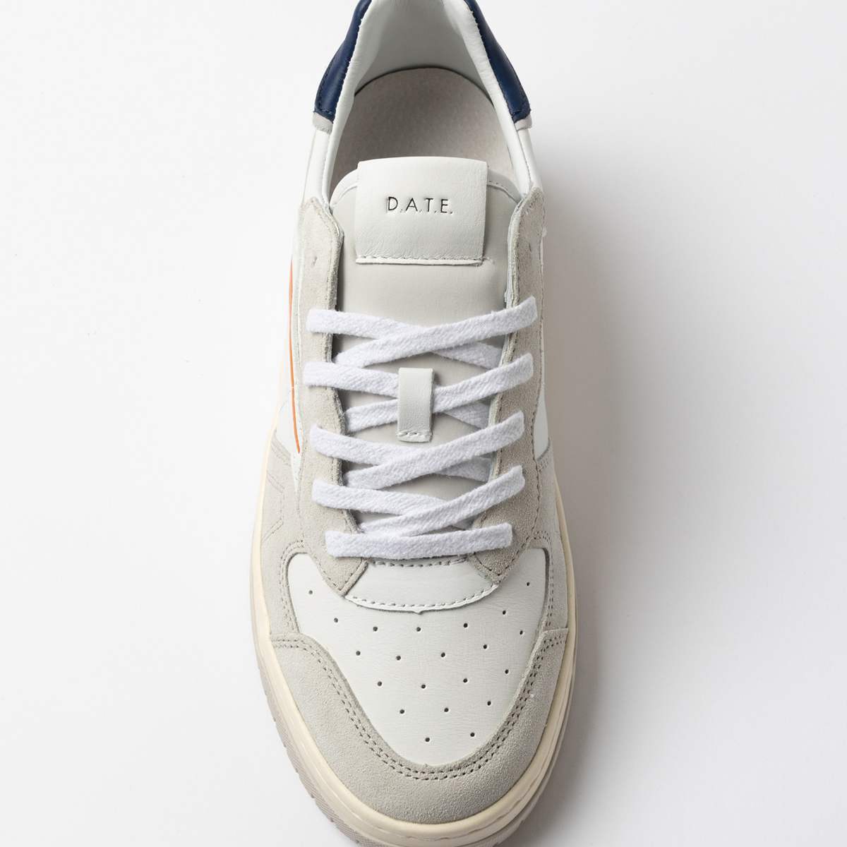 DATE Sneakers Torneo Pure Soft White Blue - 4 DATE Sneakers Torneo Pure Soft White Blue - 4