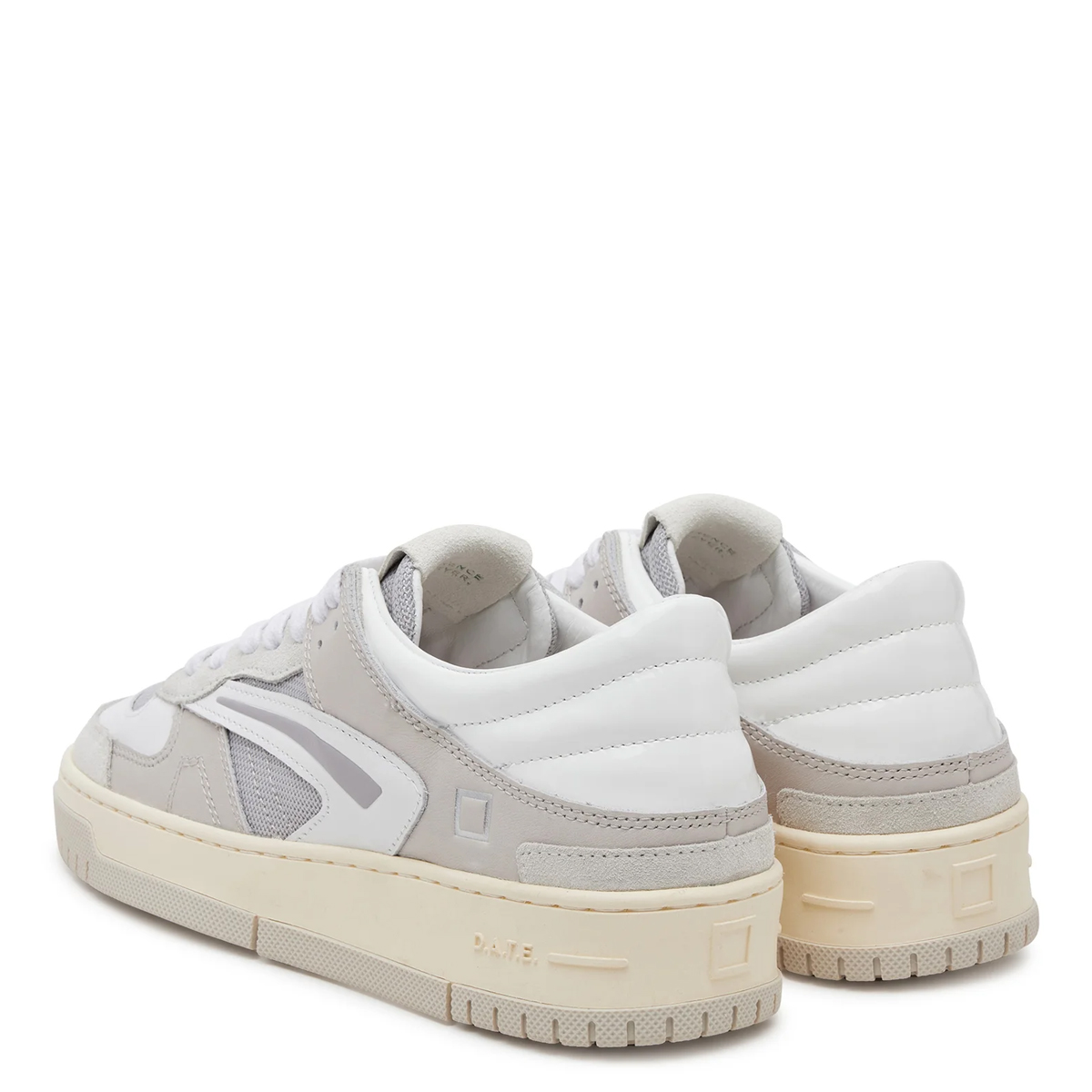 D.A.T.E. Torneo Collar Natural Grey Sneakers - 3 D.A.T.E. Torneo Collar Natural Grey Sneakers - 3