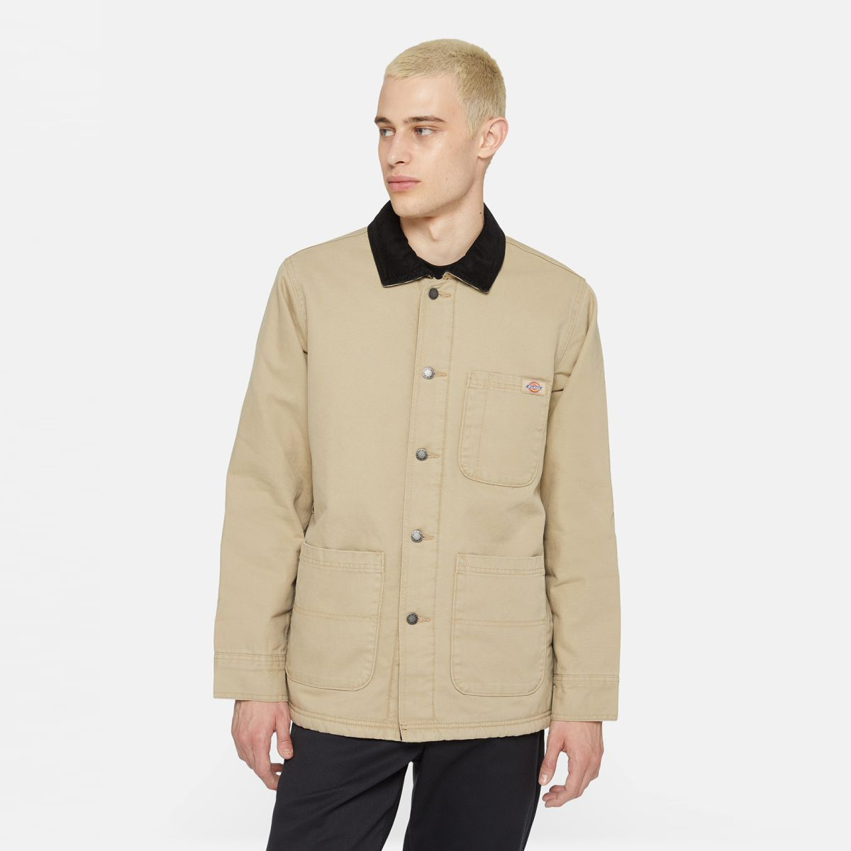 Dickies Giacca Duck Canvas Chore Washed Desert Sand - 1