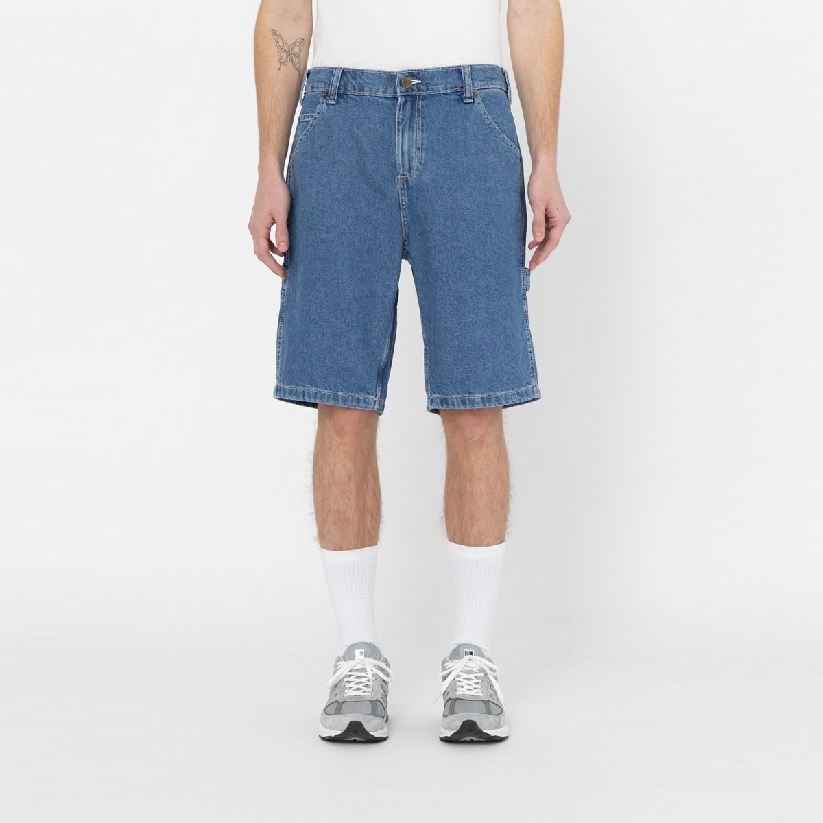 Dickies Jeans Shorts Garyville Vintage Classic Blue - 2