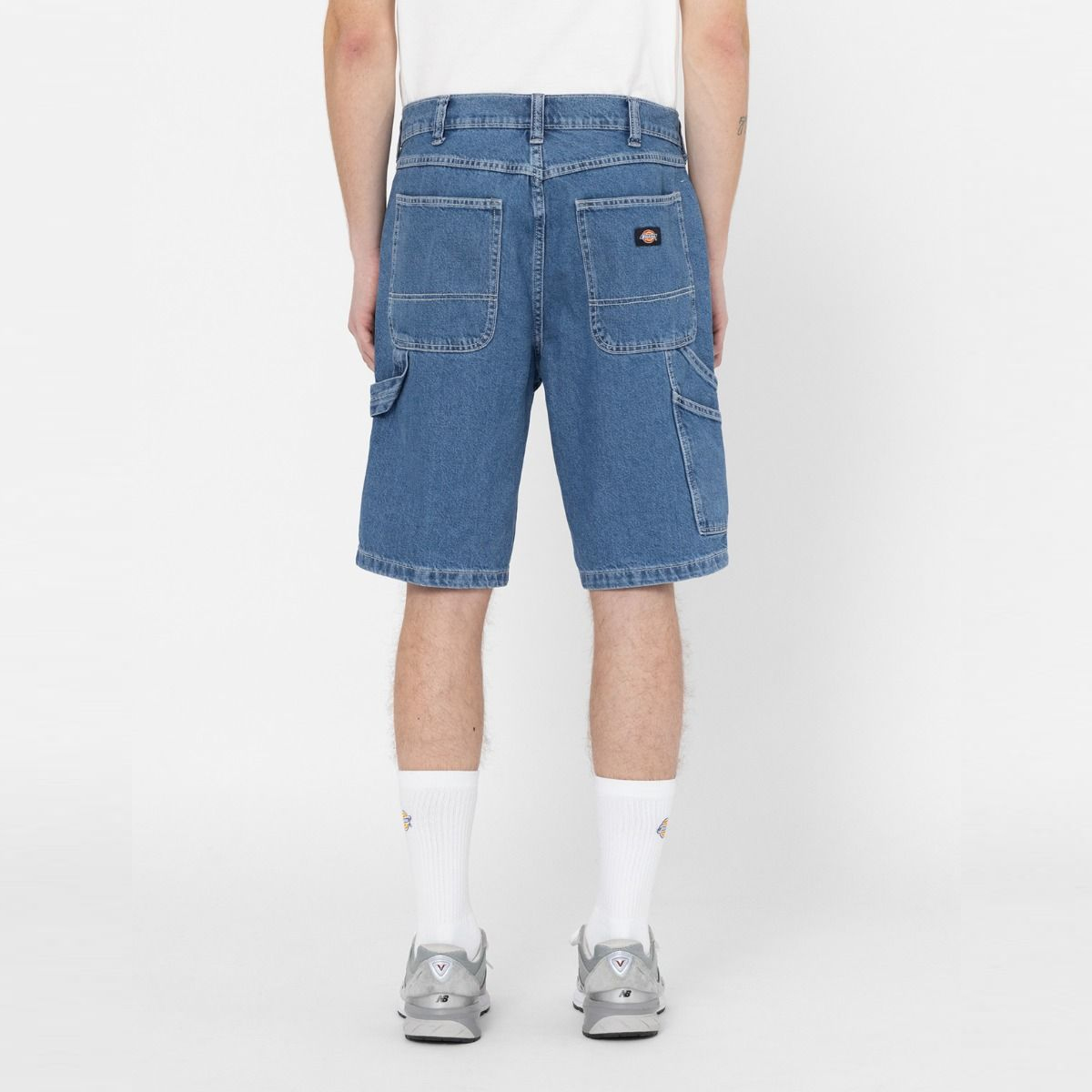 Dickies Jeans Shorts Garyville Vintage Classic Blue - 3