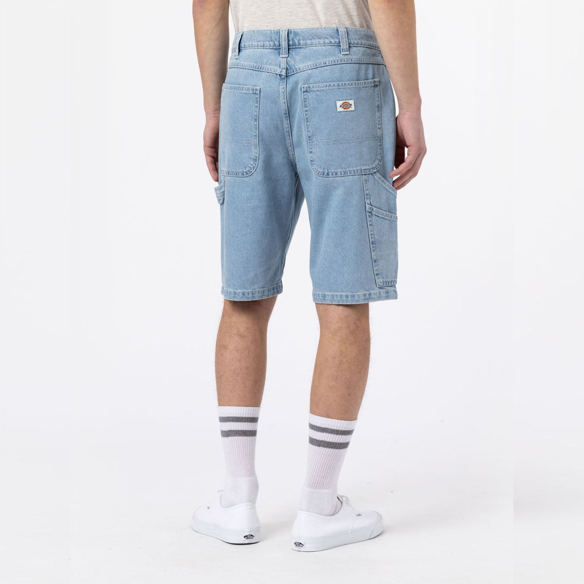 Dickies Jeans Shorts Garyville Vintage Aged Blue - 4 Dickies Jeans Shorts Garyville Vintage Aged Blue - 4