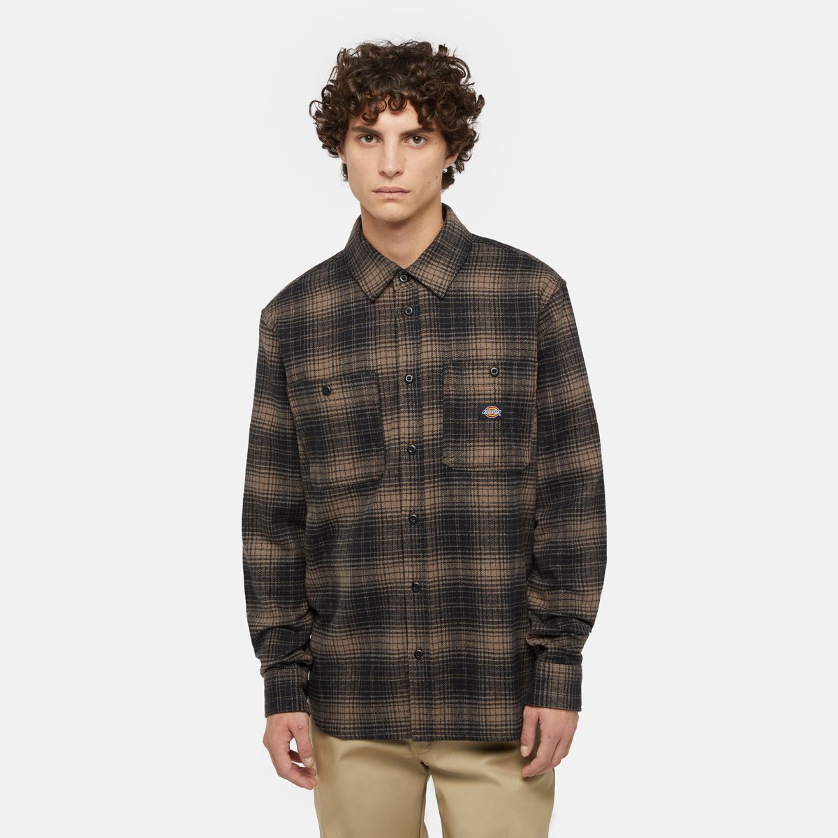 Dickies Camicia Evansville Mushroom - 2 Dickies Camicia Evansville Mushroom - 2