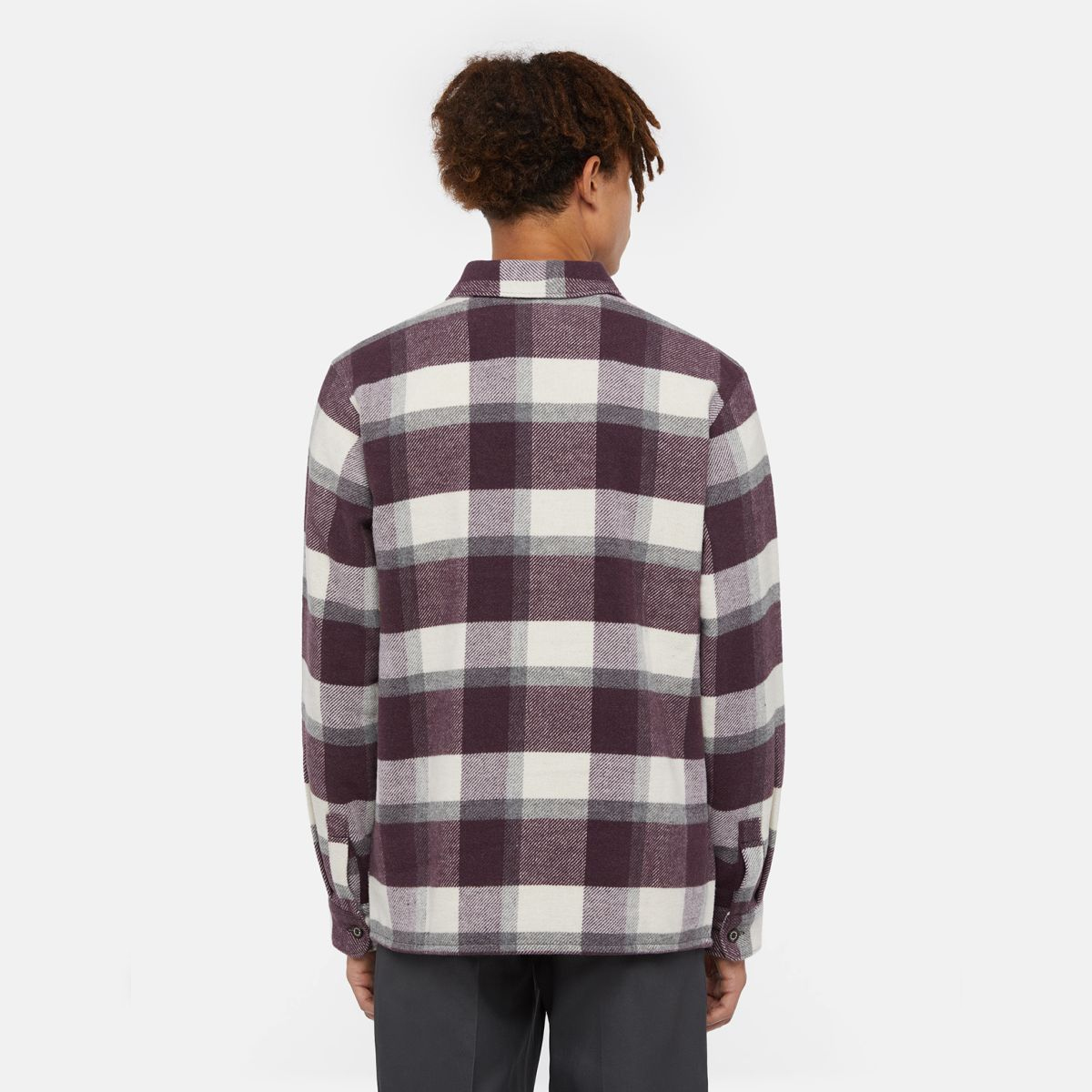 Dickies Camicia Plaid Coaling Plum Perfect - 3 Dickies Camicia Plaid Coaling Plum Perfect - 3