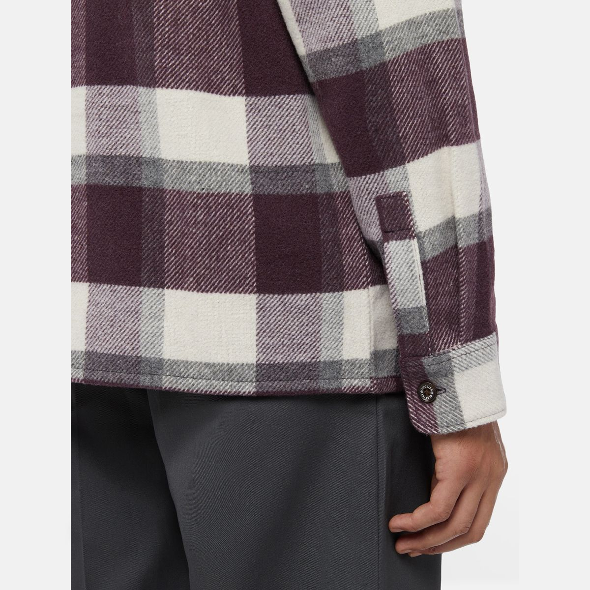 Dickies Camicia Plaid Coaling Plum Perfect - 6 Dickies Camicia Plaid Coaling Plum Perfect - 6